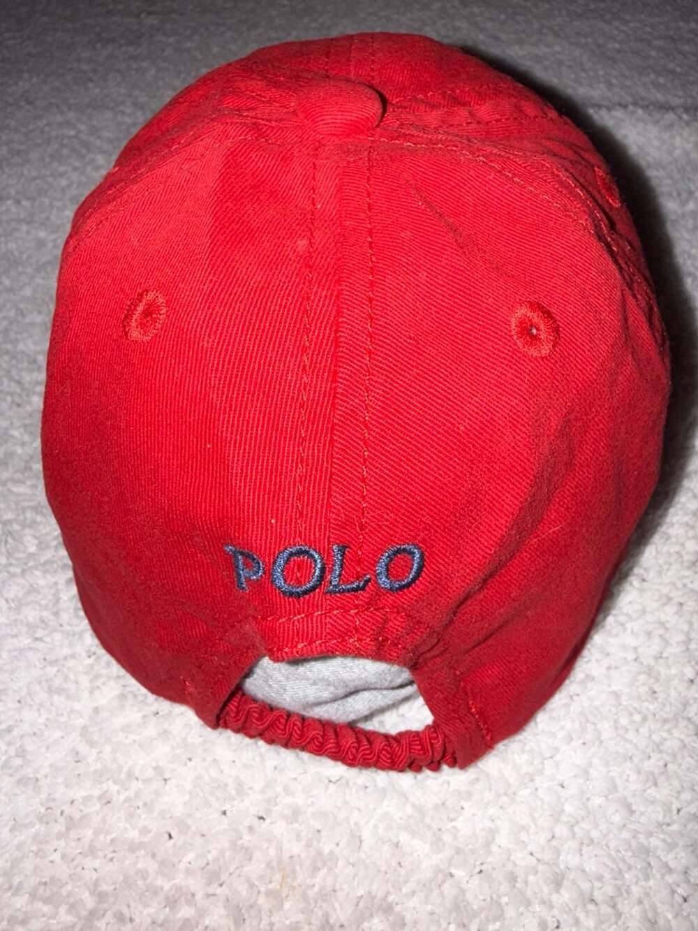 Polo Ralph Lauren Red Baseball Cap - Picture 2 of 4